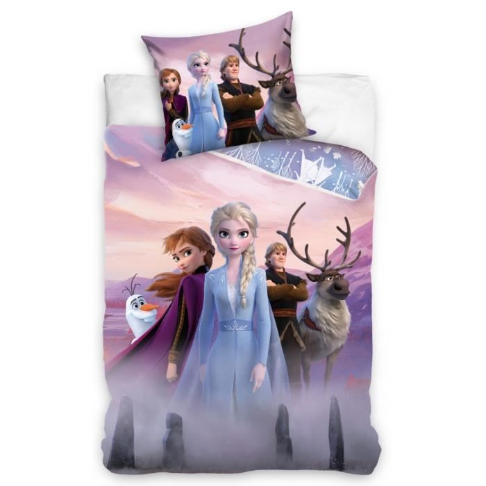 Parure de lit reine des neiges 90x190 clearance