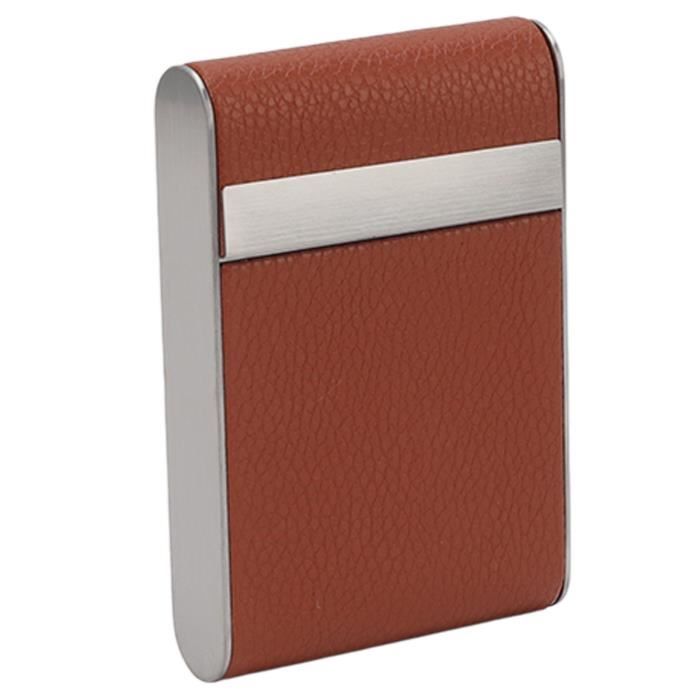 Cikonielf Vintage Cigarette Case, Slim Cigarette Case for Office meuble