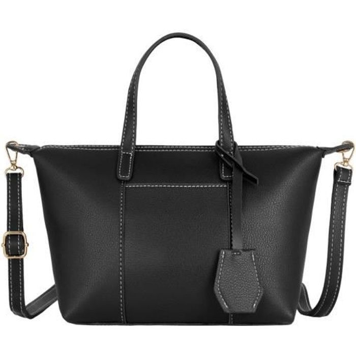 CRAZYCHIC Petit Sac à Main Femme Cuir PU Sac Shopping Epaule