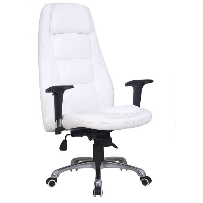 co-122b chaise de bureau eco-de® blanc/beige