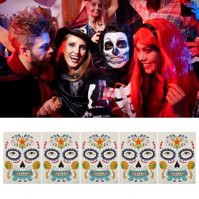 Ensemble D'autocollants Halloween | Vecteur Premium