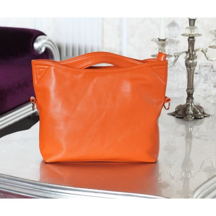 Sac à Main En Cuir Véritable St. John's Bay - Modèle Hobo 2 Tons, Bandoulière Ajustable