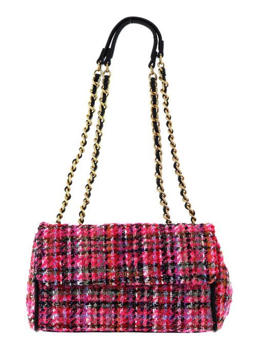 Sac à Main GUESS Meridian Flap Crossbody - Couleur Cornsilk Jaune Pâle - Neuf Avec étiquettes