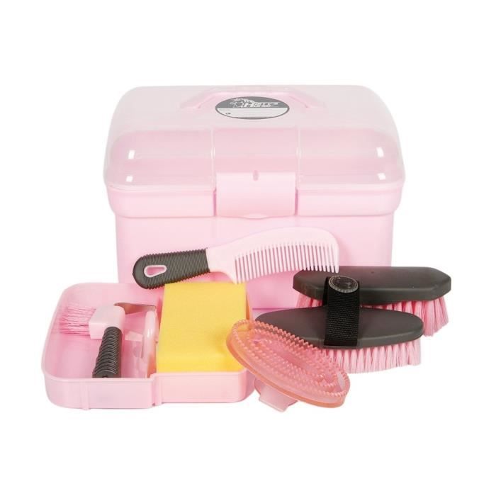 Coffre de pansage complet pour cheval Harry's Horse - roze - TU