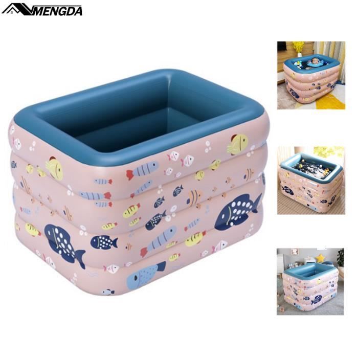 Piscine Gonflable Bébé 60x45cm - Bassin De Pêche Enfants - PVC Renforcé - Jeu D'Été Amusant