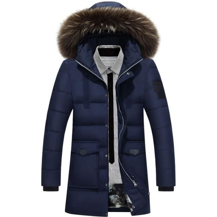 Doudoune longue homme chaude