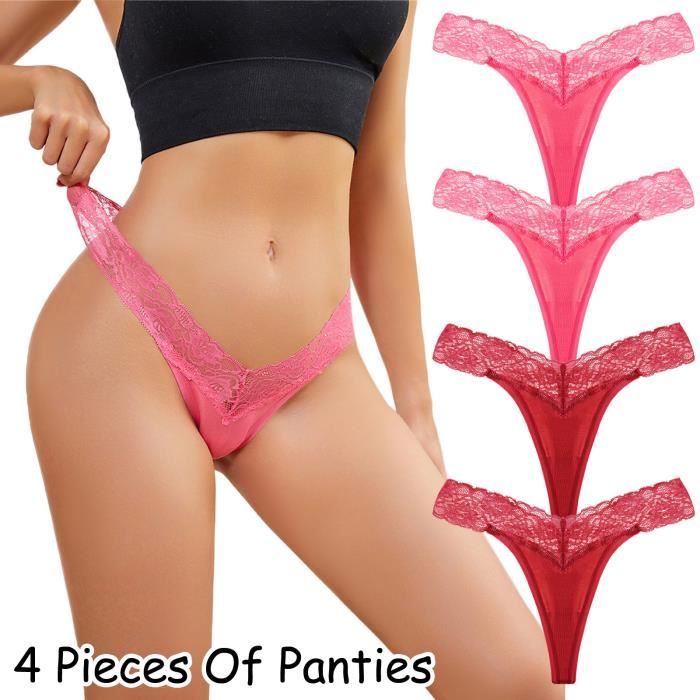 Slip tanga coton femme hotsell