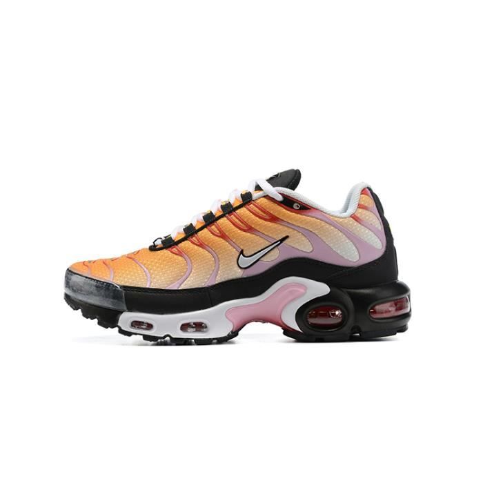 NIKE AIR MAX Plus TXT TN Baskets Chaussures Entrainement course Orange Rose Cdiscount Sport
