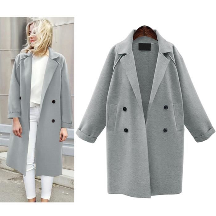 manteau laine pour femme