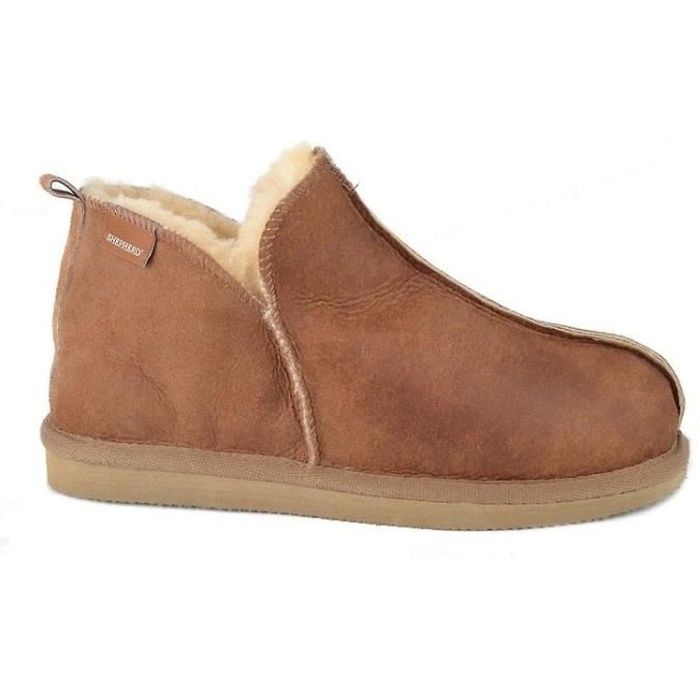 Chaussons SHEPHERD ANNIE SLIPP Femme Cuir Doublure