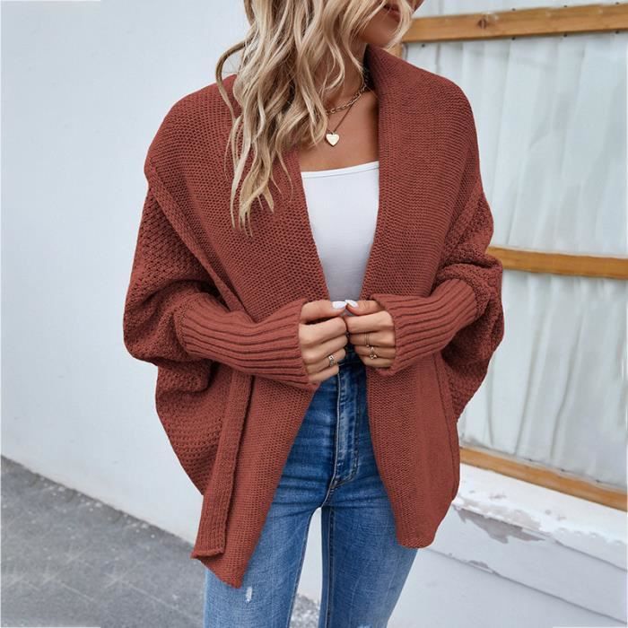 Gilet couleur on sale brique