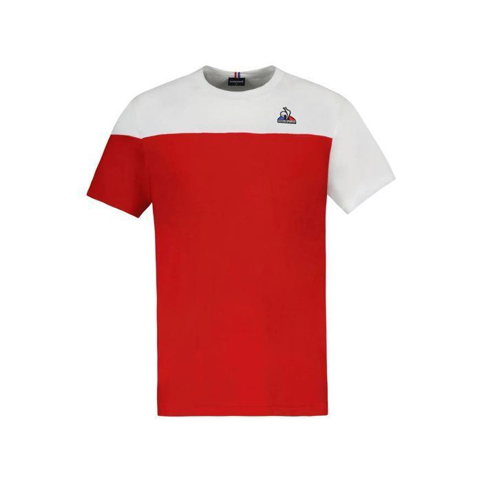T shirt le coq sportif homme rouge deals
