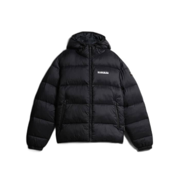 Doudoune a capuche Napapijri A Suomi 1 black Black Cdiscount Pret a Porter