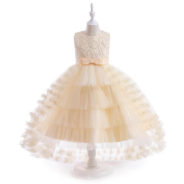 AmzBarley Fille sirène Deguisement Princesse S'habiller Robe Tutu Fête
