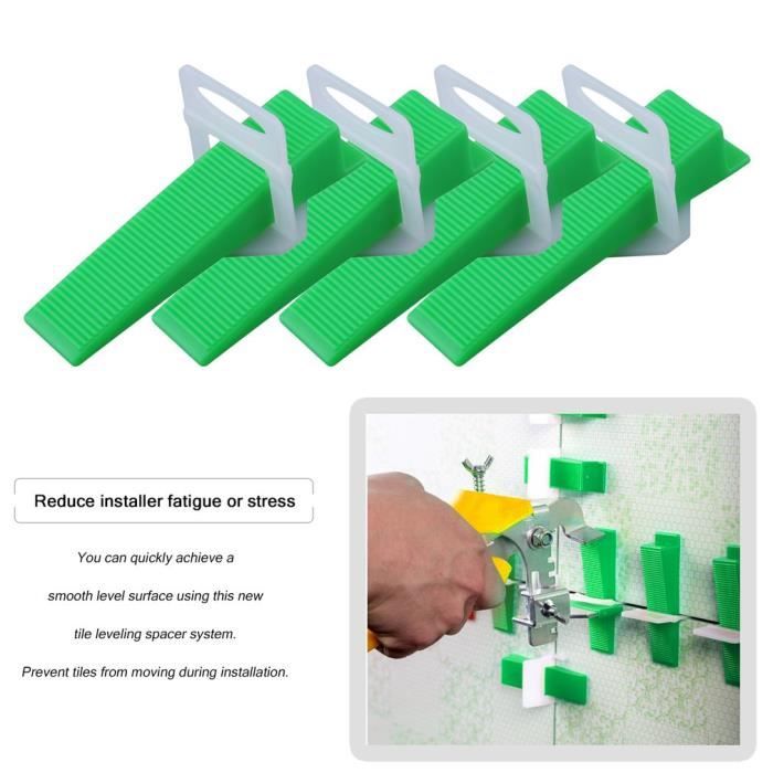 Kit Croisillon Pour Carrelage 50pcs Nivellement De Carrelage