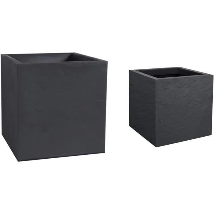 EDA Volcania Wandpflanzkasten 116L - Steinoptik Für Innen & Außen