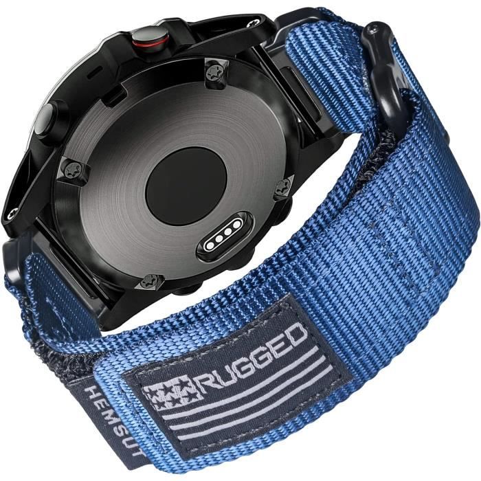 Bracelet De Montre Chiffre Rouge 41 Mm Alligator Gris