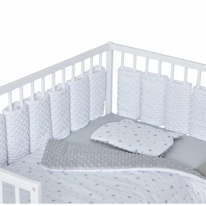 Baby nursery Tout Rond Tour de lit seulement pour s'adapter à un petit ou lit bébé 420 ou 360 cm 