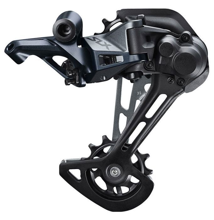 Dérailleur VTT arrière Shimano 12V SLX M7120SGS pour double plateau - Noir