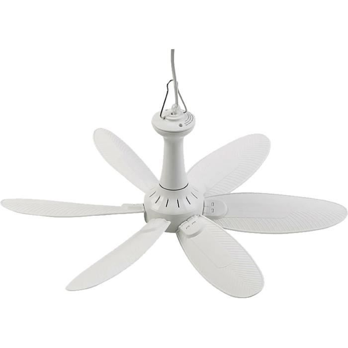 Ventilateur de plafond mobile - VT-242.m - 6 pales - 20W - 43 cm - Minuteur intégré - Sichler Haushaltsgerate