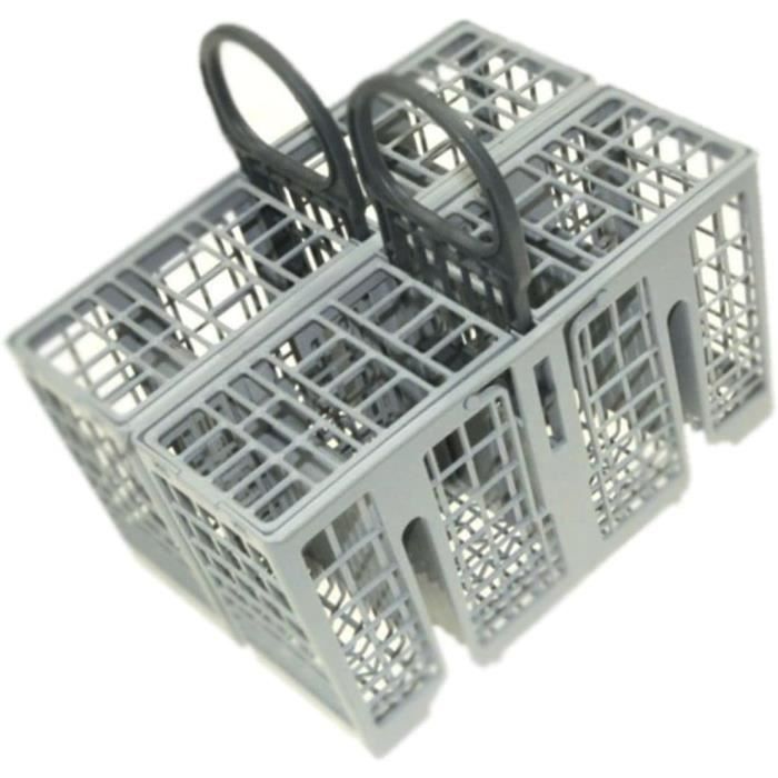 Panier à Couverts Pour Lave-vaisselle - Support De Rangement Transparent, Dimensions 8x13,5x10,7 Cm - En Polypropylène