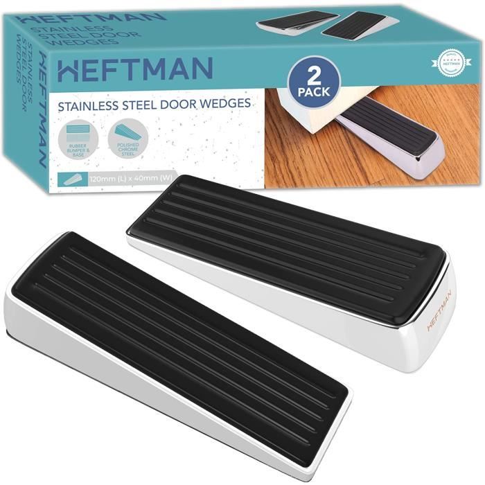 YARDIN Lot De 2 Butoirs De Parking En Caoutchouc Butoir De