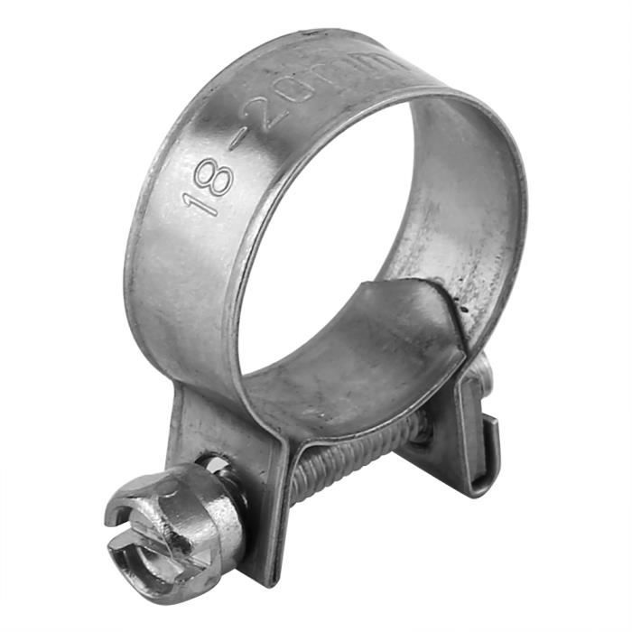 Lot De 10 Colliers De Serrage En Acier Inoxydable 304 – Diamètre 80 Mm – Pour Fixation Tuyaux, Câbles – Forme En U à 2 Trous