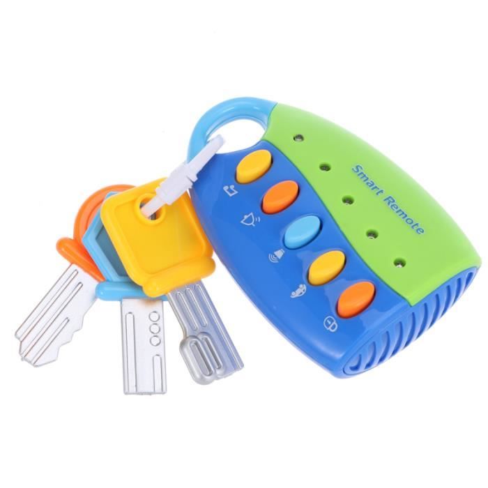 1 Pc Cle De Voiture Jouet Telecommande Electronique Semblant Jouer Musique Educatif De Pour Enfants Bebe Jeu D Apprentissage Cdiscount Jeux Jouets