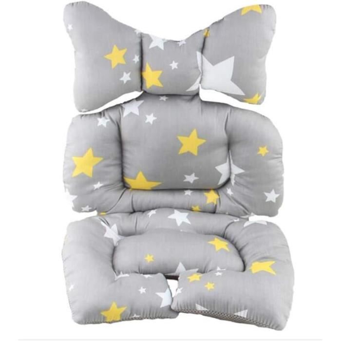 Doublure de Siège de Poussette en Coton pour Bébé, Coussin de