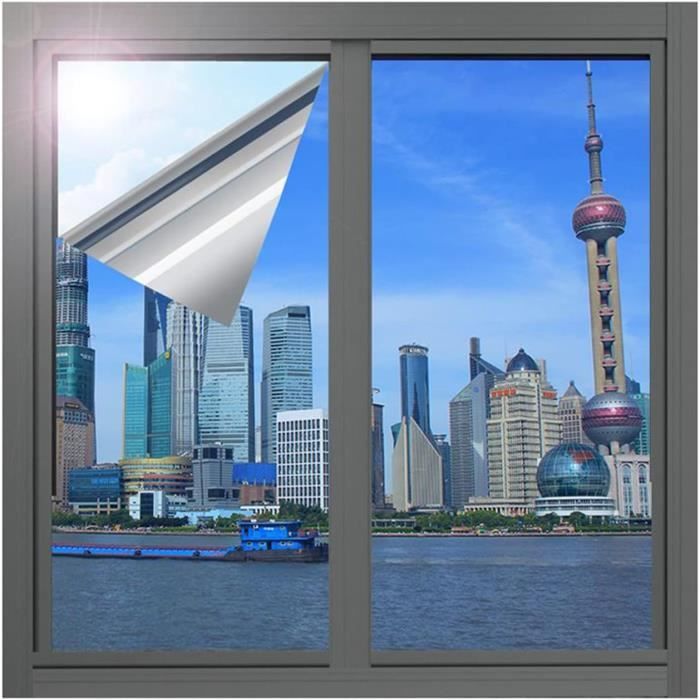 Film Pour Vitre,Film Solaire Auto-adhésif En Vinyle Pour Fenêtre