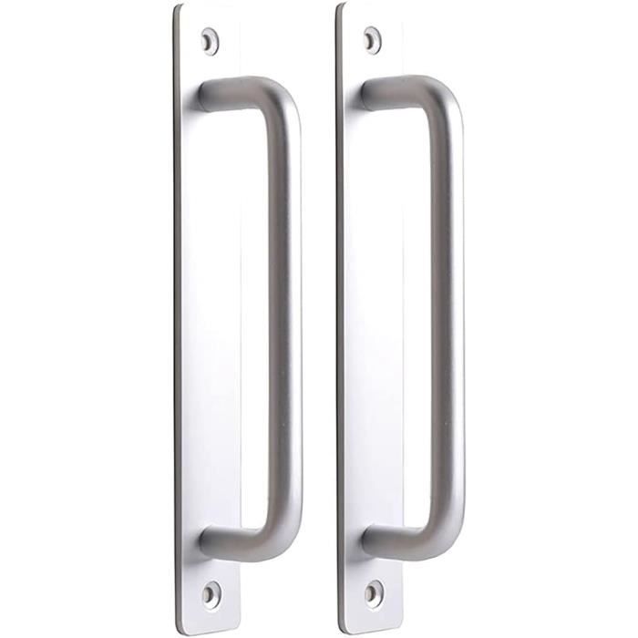 Poignée De Porte Latérale Coulissante Grise Avec 2 Clés - Pour IVECO DAILY II 1989-1999 - Droite Avant/arrière