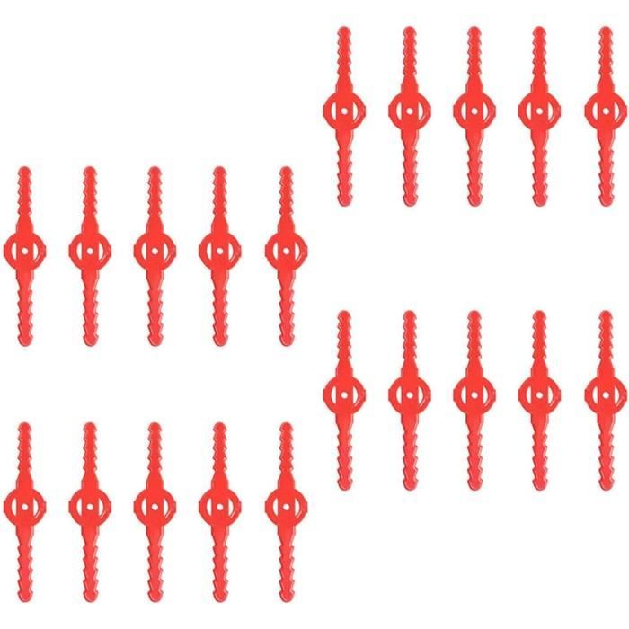 Lames De Tondeuse,Lot De 20 Lames De Rechange Universelles Pour