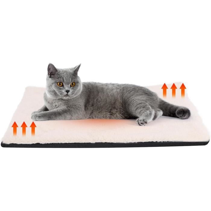 Tapis Chauffant Chat Chien, 60×45 Cm Coussin Auto-Chauffant Chat Tapis Sans Electricite Batteries Couverture Chauffante Lavable Antiderapante Pour Chien 85139426