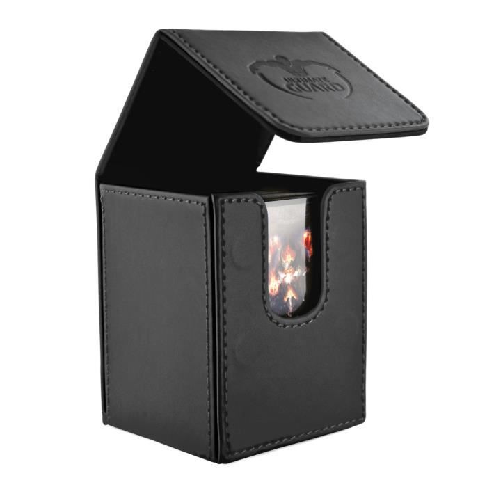 Taille Standard XenoSkin Noir Ultimate Guard Flip Deck Case 100