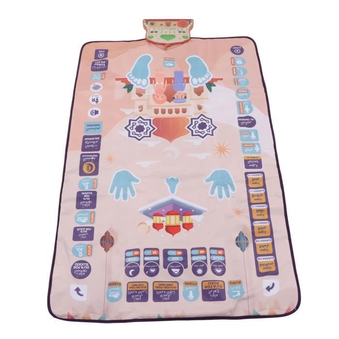 DUO tapis de prière interactif éducatif Tapis de prière interactif musical 36 modes tapis de