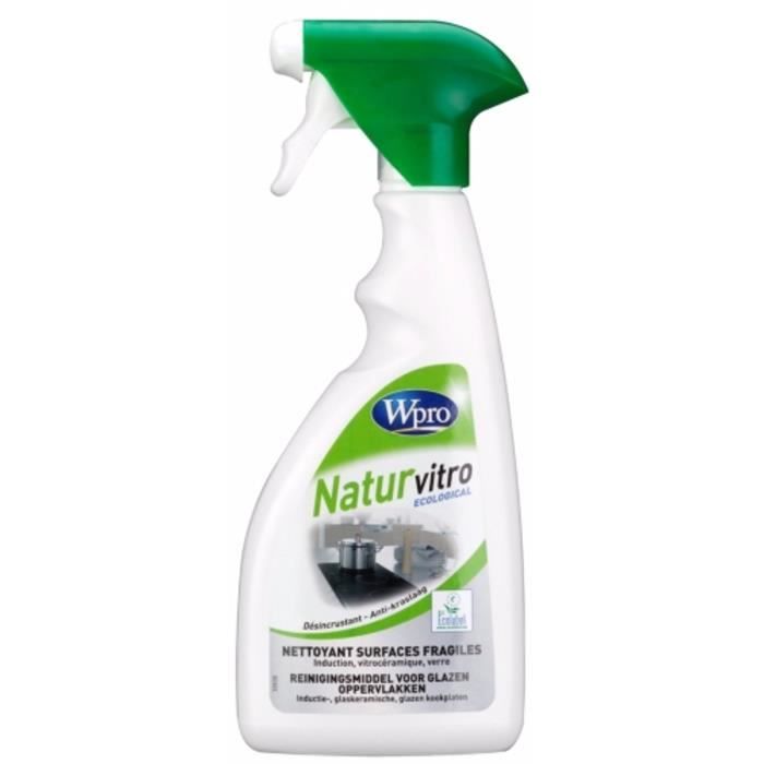 WPRO ECO803 Natur Vitro - Nettoyant surfaces fragiles 500ml Ecolabel