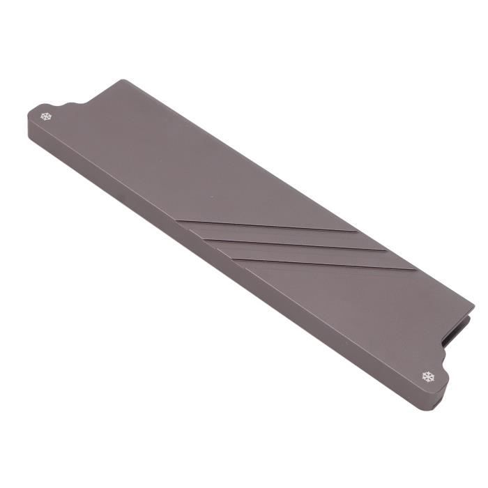 Dissipateur Thermique Aluminium Pour SSD 2.5" - Refroidisseur Disque Dur PC Portable - Anti-Surchauffe