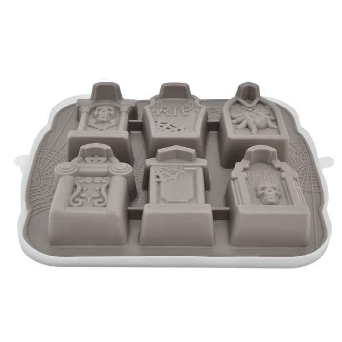 Moules à Bougies Halloween En Silicone – Formes Fantômes Chatons Et Chiots, Pour Résine, Cire, Argile