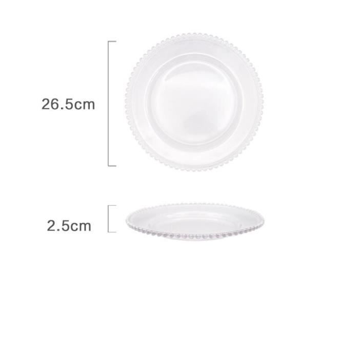Lot De 2 Supports Assiette Acrylique Transparent - 25x20 Cm - Pour Présentation Assiettes Décoratives, Livres, Photos