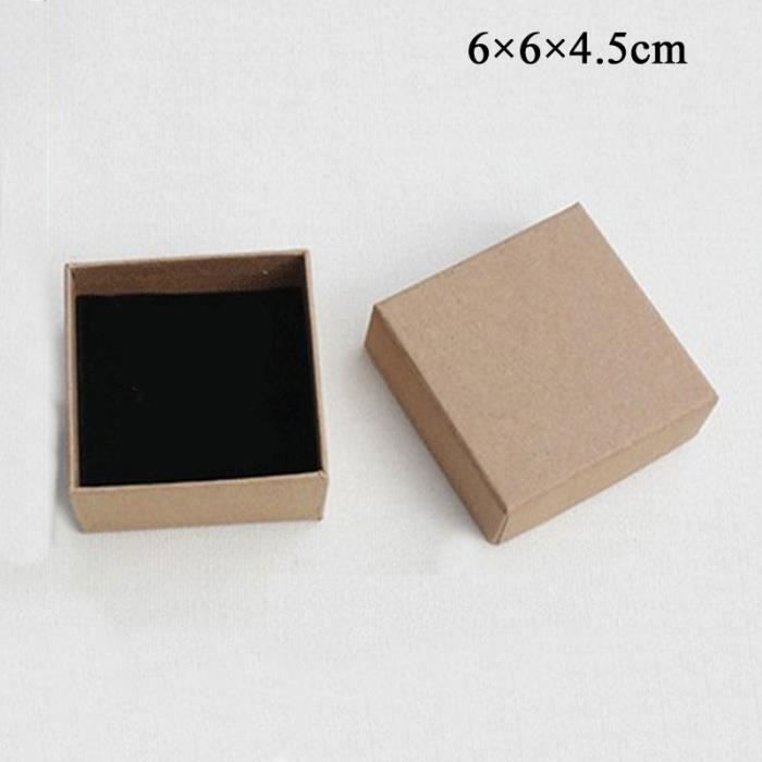 Lot De 24 Boîtes à Bijoux En Papier - Dimensions 8.5x5x2.5cm - Neuves Avec étiquettes