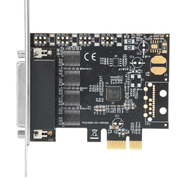 Carte PCI USB 3.2 4 Ports (Type-C + Type-A) - 5 Gbps - Plug & Play Pour PC De Bureau - Extension Hub Haute Vitesse - 9