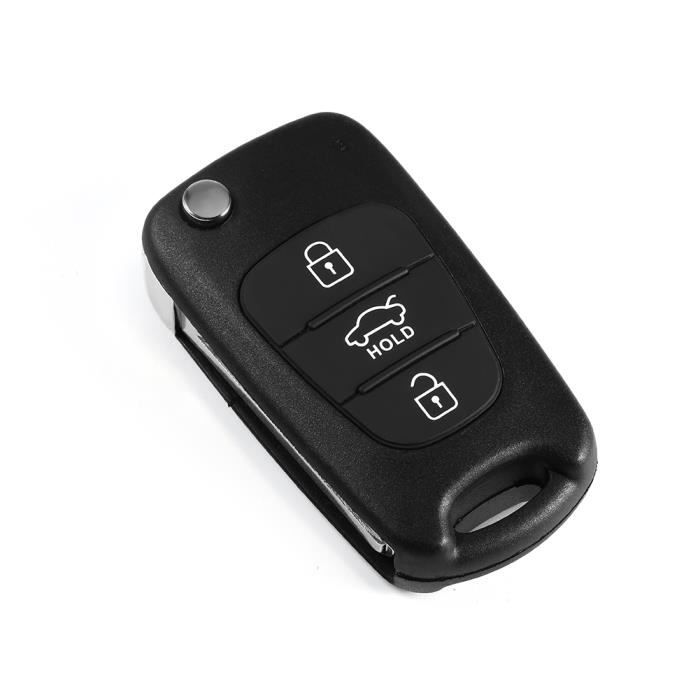 Coque de clé à rabat de remplacement de voiture pour KIA Rondo Sportage Soul Rio7807122410266