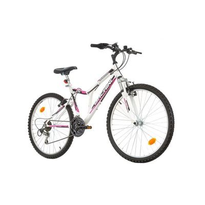 VTT 26 SEMI RIGIDE ARIZONA BACHINI FEMME 18 VITESSES FOURCHE TELESCOPIQUE FREINS V BRAKE Cdiscount Sport