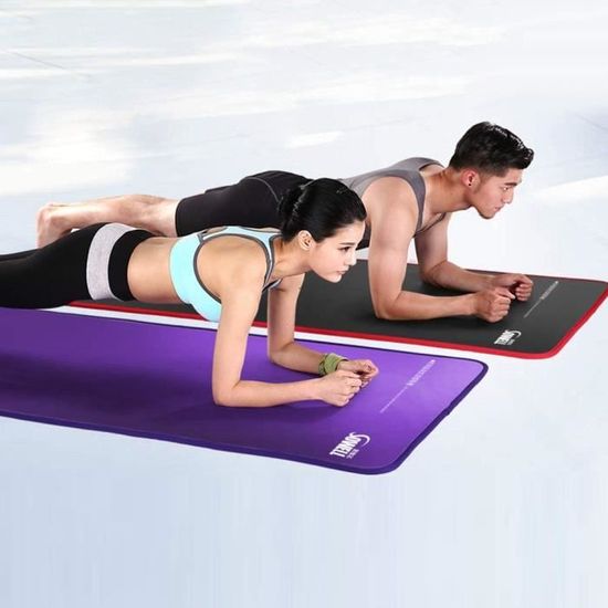 Tapis de sol,Tapis de Yoga Extra épais 6mm antidérapant, nouveau coussin  d'exercice, Fitness, Pilates, en PVC, gymnastique, santé, - Cdiscount Sport