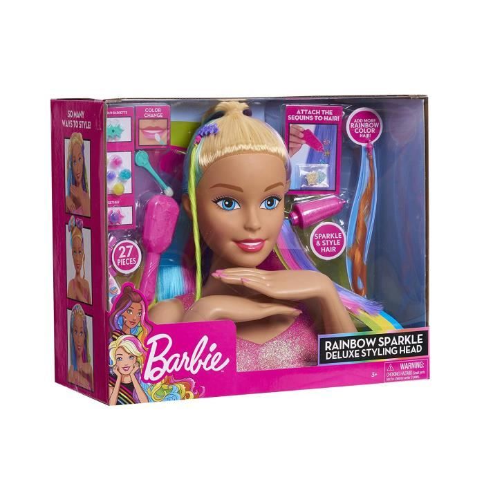 Tête de barbie à coiffer store