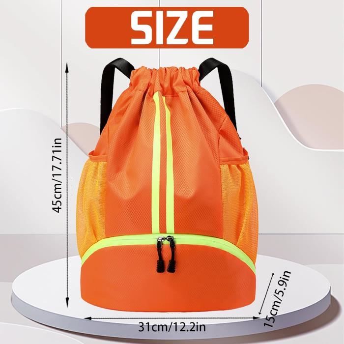 Sac à Dos Sport Umikk – Grande Capacité, étanche, Avec Compartiment Chaussures Et Poche Intérieure – Idéal Pour Gym, Yoga, Voyage