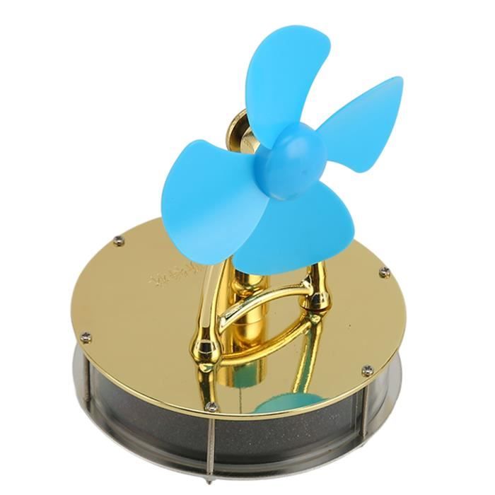 LetCartMaker Moteur Stirling Basse Température, Machine à Vapeur Stirling, Moteur Stirling Basse Température, Objectif d'apprentissage Thermodynamique et Physique, 17,5 x 12,1 x 10,4 cm, Moyen
