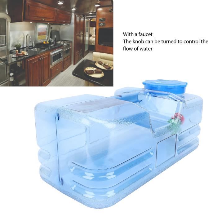 Réservoir D'eau 10 Gallons Pour Camping-car, Caravane, Bateau – LLDPE Alimentaire, étanche, Résiste De -40°C à 80°C