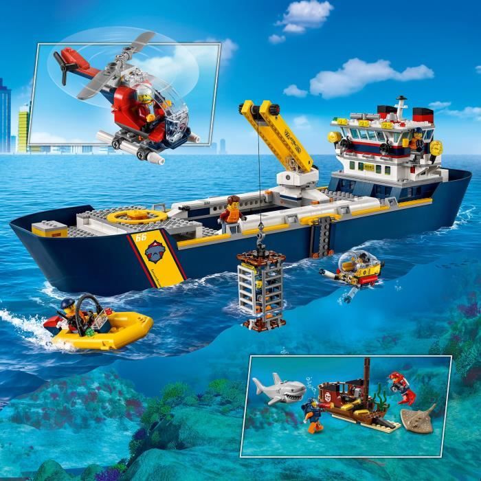 LEGO 41702 Friends La Péniche, Jouet Bateau pour Enfants dès 7 Ans