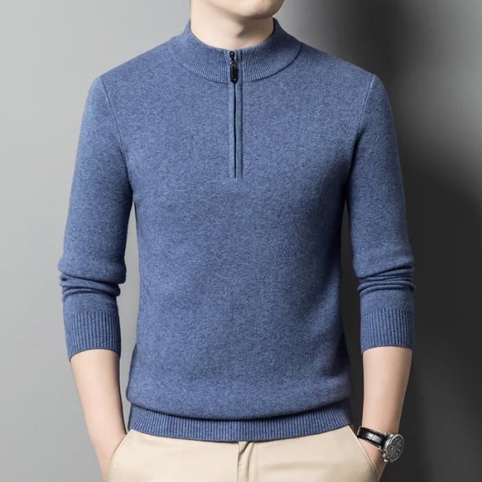 Pull homme avec fermeture eclair 2025